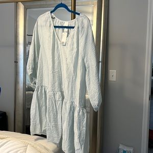 h and m i e blue dress w tags